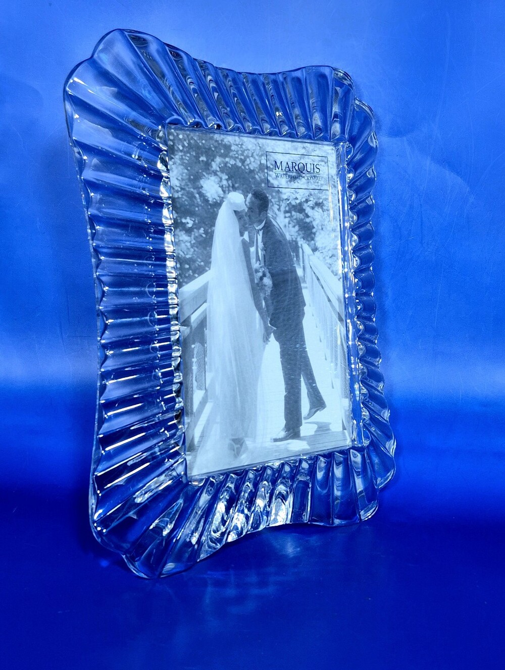 NWT Marquis by Waterford Crystal Easton 5x7 Picture Frame - New With Tag
